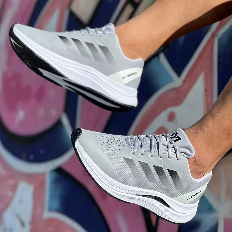 Tênis Masculino DAMANDO - Academia Esportivo Leve Confortável Caminhada Corrida