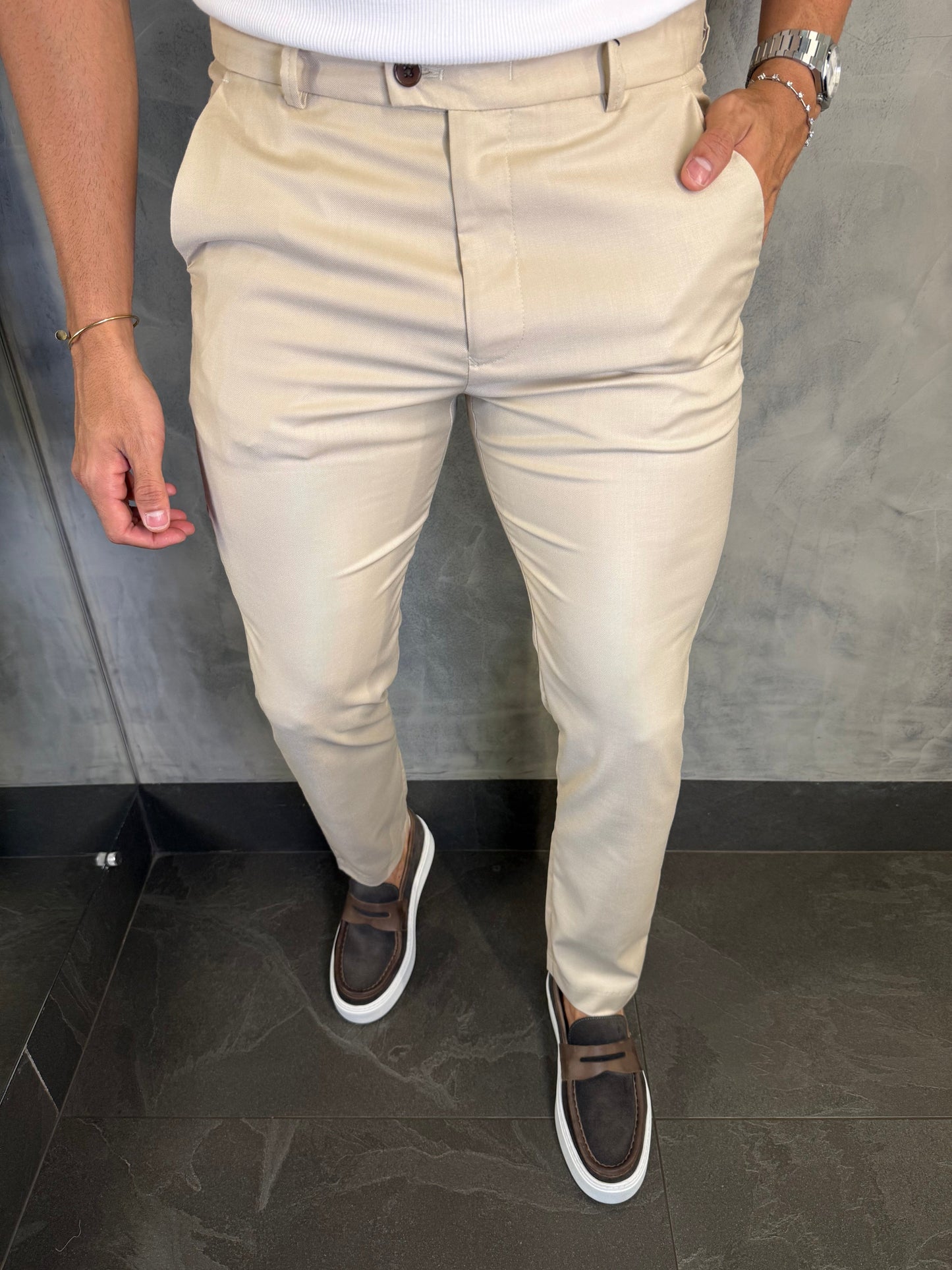 CALÇA ALFAIATARIA SKINNY STRETCH