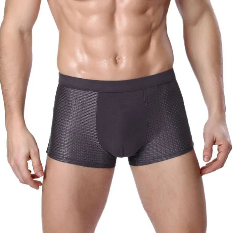 Kit 10 Cuecas de Fibra de Bambu - Ultra Conforto